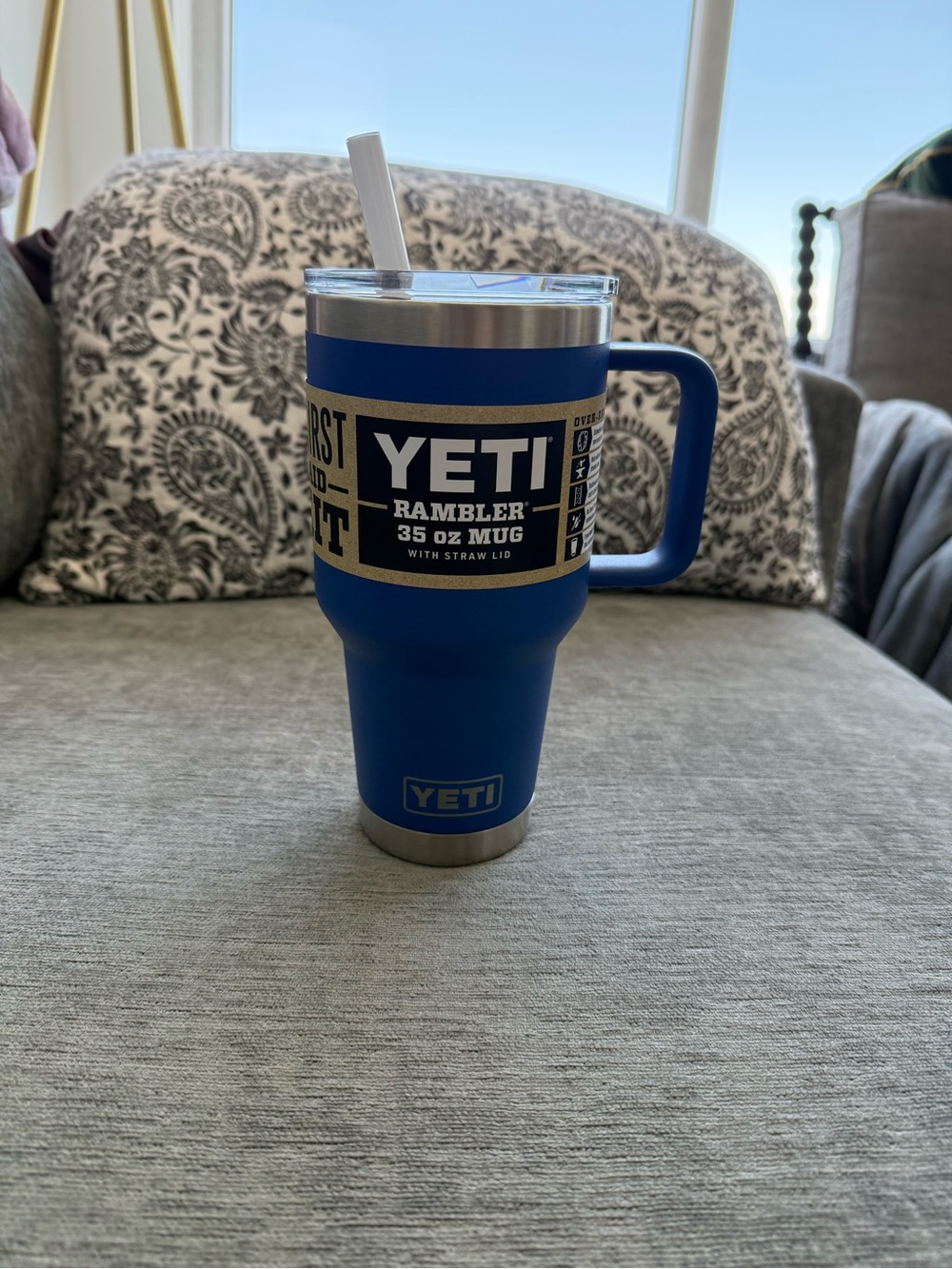 Yeti 35 oz Rambler Straw Mug